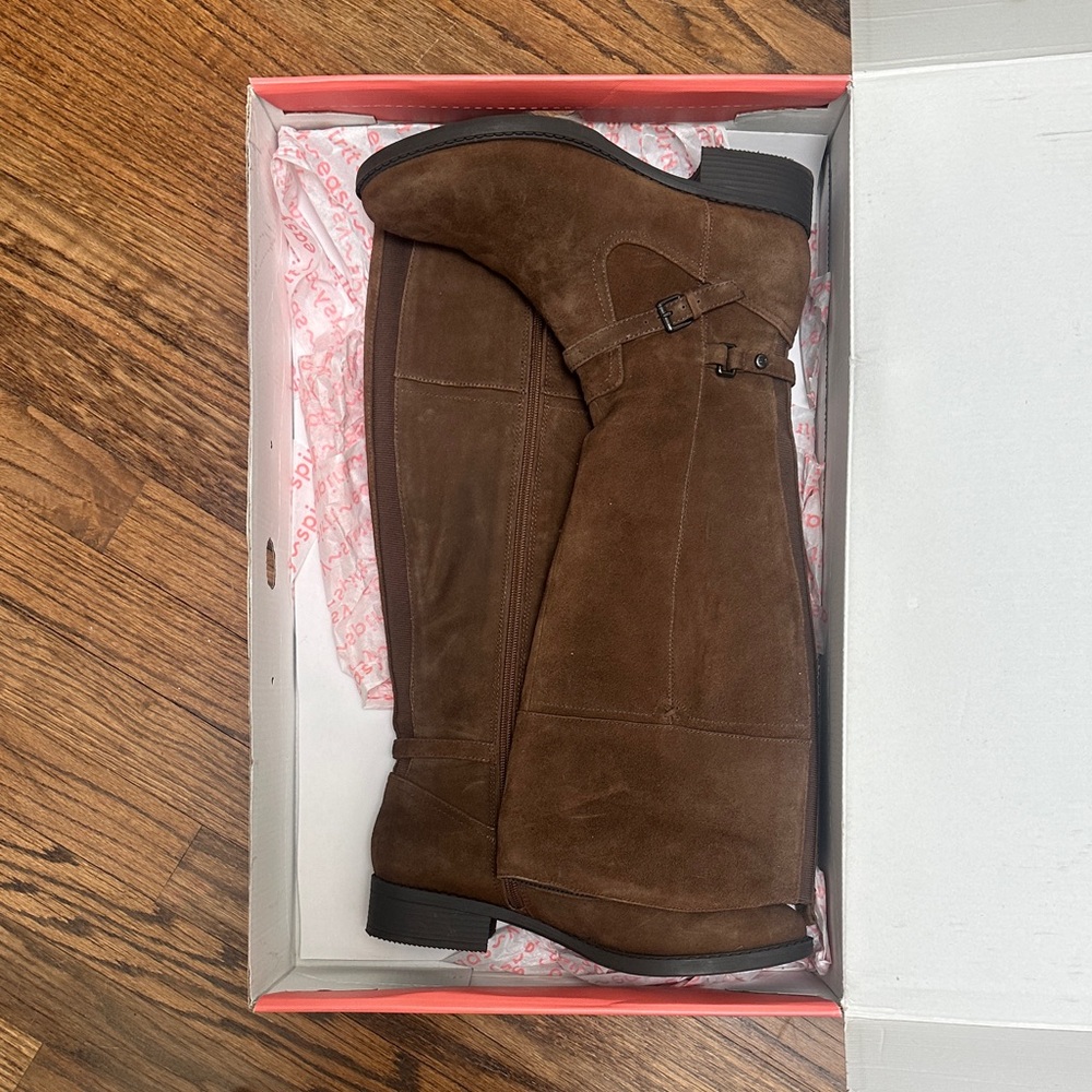 Easy Spirit Brown Knee-High Boots